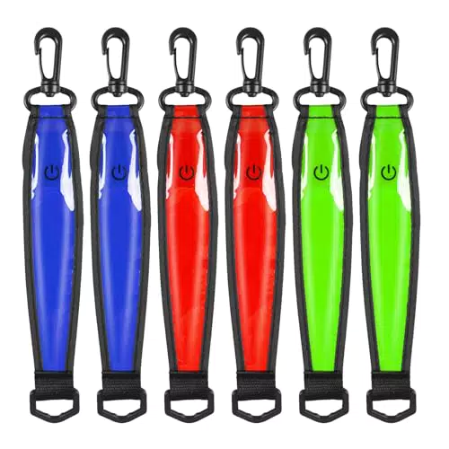 HOSPAOP LED Blinklicht für Schulranzen – Reflektoren Sicherheitslicht für Kinder