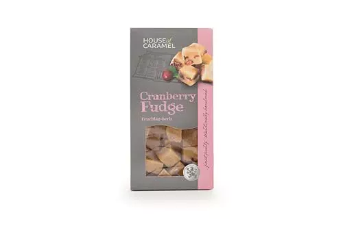 House of Caramel Cranberry Fudge