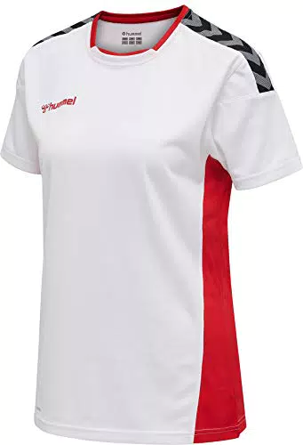 hummel Damen Hmlauthentic Poly Jersey Woman S/S Trikot