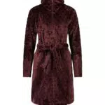 Hunkemöller Bademantel Zip Fleece für Damen