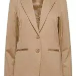 ICHI IHKATE SUS Oversize Damen Blazer Longblazer mit Knöpfen und Reverskragen