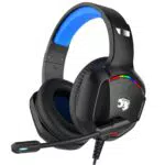Gaming Headset mit Mikrofon für PC, Xbox, PlayStation, Switch - Stereo Surround Sound mit Noise Cancelling und RGB Licht