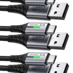 INIU USB C Kabel, Ladekabel USB C Typ C 3.1A Schnellladekabel
