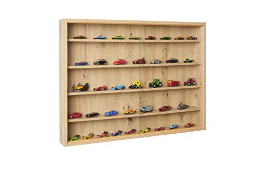Inter Link Sammlervitrine Hängevitrine Wandregal Glasvitrine Hängeregal MDF