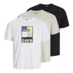 JACK & JONES Jcojj Colorful Crew Neck T-Shirt für Herren