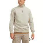 JACK & JONES Stehkragen Pullover JJEBRADLEY für Herren im Relaxed Fit