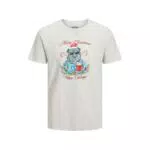 Jack & Jones Herren JORCHRISTMAS Mugshot Tee kurzärmliges Weihnachts-T-Shirt