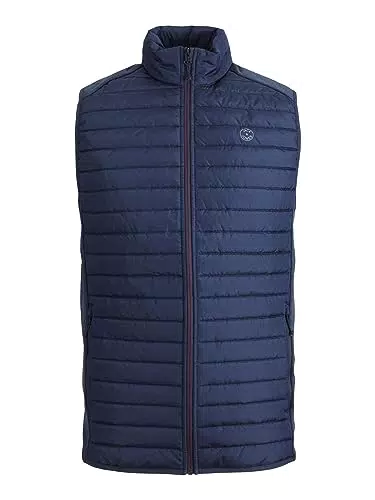 JACK & JONES Herren Jjemulti gesteppte ärmellose Gilet - Schwarz -