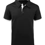 JACKETOWN Herren Polo Shirt Kurzarm Schnelltrocknend Atmungsaktiv für Sport