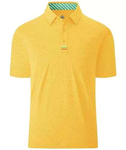 JACKETOWN Poloshirt Herren Kurzarm Sportlich Atmungsaktiv Schnelltrocknend
