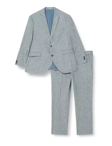 JACK&JONES JPRRIVIERA Leinenanzug Slim Fit für Herren
