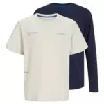 JACK&JONES JUNIOR JJGREAT T-Shirt Langarm für Jungen