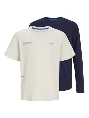JACK&JONES JUNIOR JJGREAT T-Shirt Langarm für Jungen
