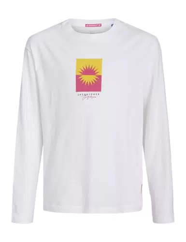 JACK&JONES JUNIOR JORMARBELLA Langarm T-Shirt für Jungen