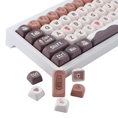 JakeTsai MOA Profile PBT Tastenkappen Set für Cherry MX Mechanische Tastaturen