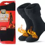 JARSEEN Warme Winter Thermosocken mit Vollplüsch und Wolle Dicke Weiche Stiefel Socken Damen Herren- Gr. /42