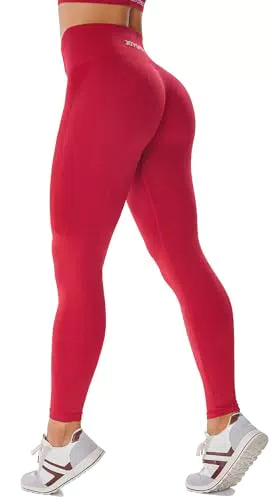 JOYSPELS High Waist Sportleggings Damen - Blickdicht und Push Up Yogahose