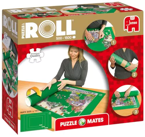 Jumbo Spiele Portapuzzle - Große Puzzlematte bis 1000 Teile Puzzlezubehör