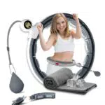 K-MART Smart Hula Hoop Reifen für Erwachsene mit Gewicht und Zähler zur Core-Stärkung