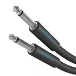 KabelDirekt Klinkenkabel 6,3 mm für E-Gitarre, Bass und Keyboard/Synthesizer