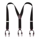 KANGDAI Herren Hosenträger Y-Form, verstellbare, elastische Hosenträger mit starken Clips