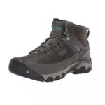 KEEN Damen Targhee 3 Mid Waterproof Wanderstiefel, Magnet/Atlantic Blue