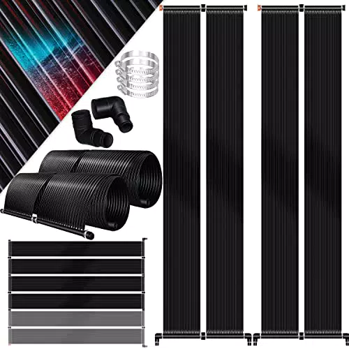 KESSER® Solarkollektor für Poolheizung bis 48.000 l - UV-beständiger Kunststoff