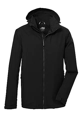 Killtec Herren Funktionsjacke mit abzippbarer Kapuze - Modell KOW 22 MN JCKT