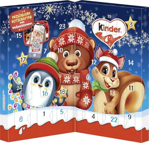 Kinder Mix Adventskalender – Leckere Schokoladen-Spezialitäten für die Adventszeit