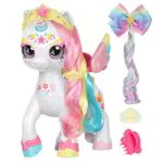 Kindi Kids Einhorn mit geheimem Sattelfach und Zauberschwamm für Gesichtsbemalung