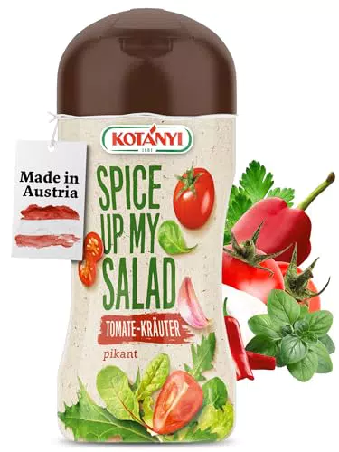 KOTÁNYI Tomate-Kräuter Salatgewürz – Perfekt für Salate und Grillgerichte