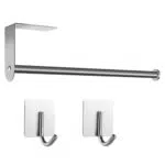 Küchenrollenhalter Edelstahl selbstklebend ohne Bohren für Küche und Badezimmer