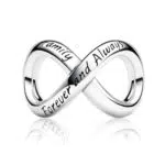 LaMenars Infinity Charm für Armbänder aus 925 Sterling Silber – Schmuck für Frauen
