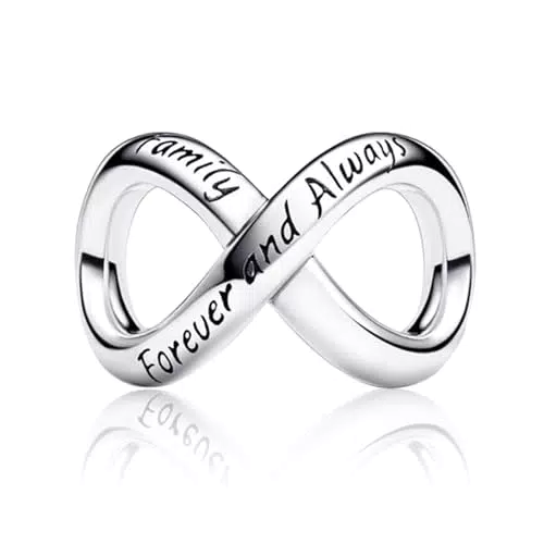 LaMenars Infinity Charm für Armbänder aus 925 Sterling Silber – Schmuck für Frauen