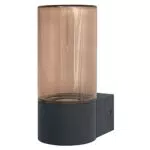 LEDVANCE ENDURA CLASSIC PIPE Wandleuchte E27, moderne Aluminium-Röhrenoptik