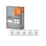 Ledvance Einbauleuchten GU10 mit OSRAM Leuchtmitteln, IP20-Schutz