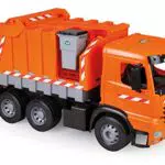 Lena Müllwagen Mercedes Benz Arocs, 3-Achsen Spielzeug für Kinder ab 3 Jahren