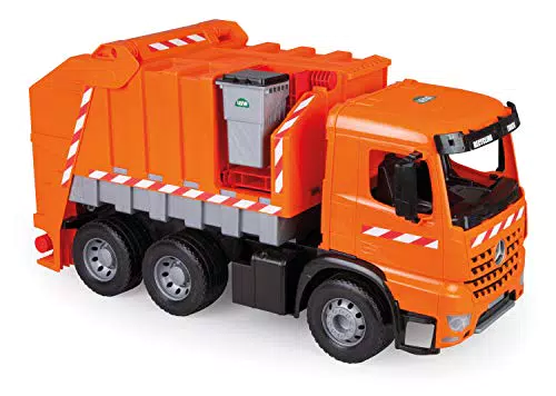 Lena Müllwagen Mercedes Benz Arocs, 3-Achsen Spielzeug für Kinder ab 3 Jahren
