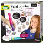 Lena Schmuck-Bastelset für Mädchen ab 8 Jahren – Kreatives Halsketten-Set mit Gravurgerät