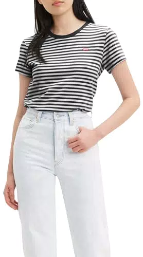 Levi's Damen Perfect Tee Raita Stripe