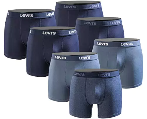 Levi's Levis Herren Boxershort Limited Style Edition 7er Pack New Black Größe