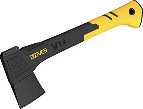 LEXIVON Spaltaxt 71 cm – Hochwertige A-Stahl-Axt mit rutschfestem Griff