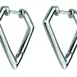 LIEBESKIND Damen-Creolen Edelstahl mattiert - LJ-0046-E-22
