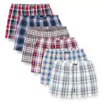 Lower East Herren American Boxershorts aus 100% Baumwolle: 6er und 10er Packs in vielen Farben