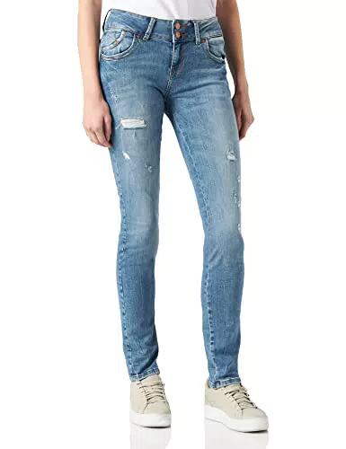 LTB Damen Jeans Molly M Super Slim Fit - Baumwolle Stretch