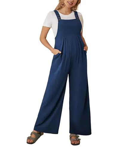 Maacie Umstandshose Casual Sommer Overall aus Leinen für Schwangere