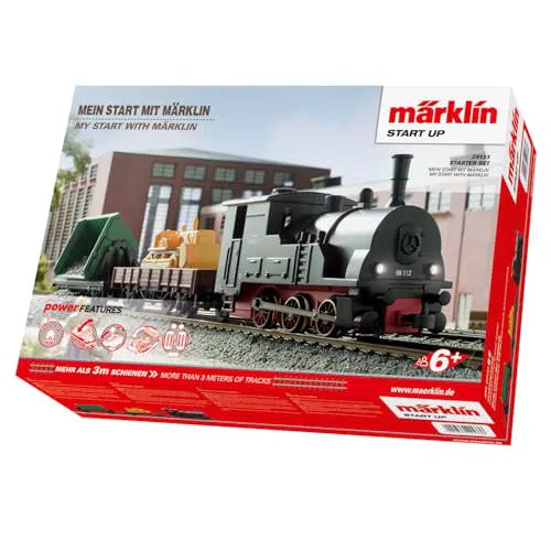 Märklin 29133 Startpackung Modellbahn Spur H0 mit Lokomotive und Zubehör
