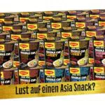 MAGGI Magic Asia Noodle Cup Shrimps - Instant Nudel-Snack, scharf gewürzt