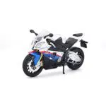 Maisto BMW S1000 RR Motorradmodell 1:12 mit beweglichem Ständer und Federung