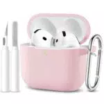 Maledan Hülle für AirPods 4 – Silikon Ganzkörper-Schutzhülle mit Reinigungskit